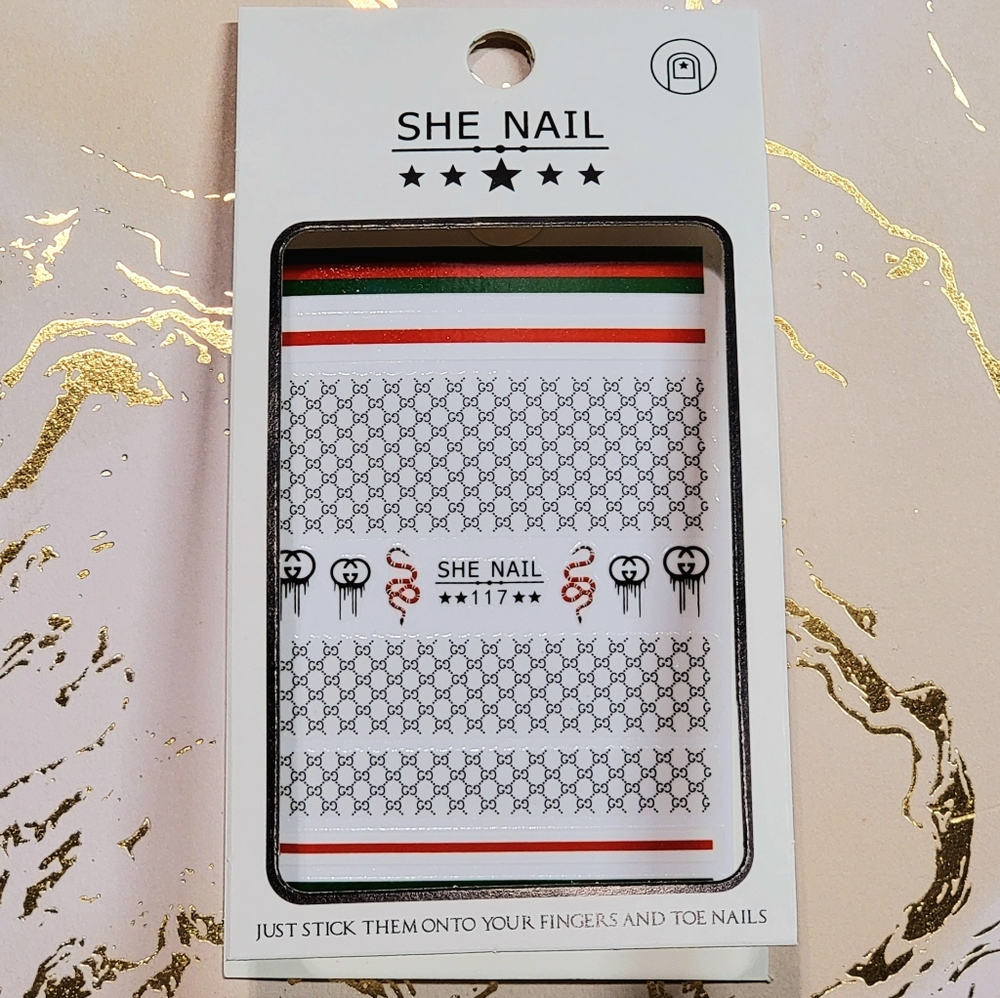 Nail decal Stickers Logo Brand